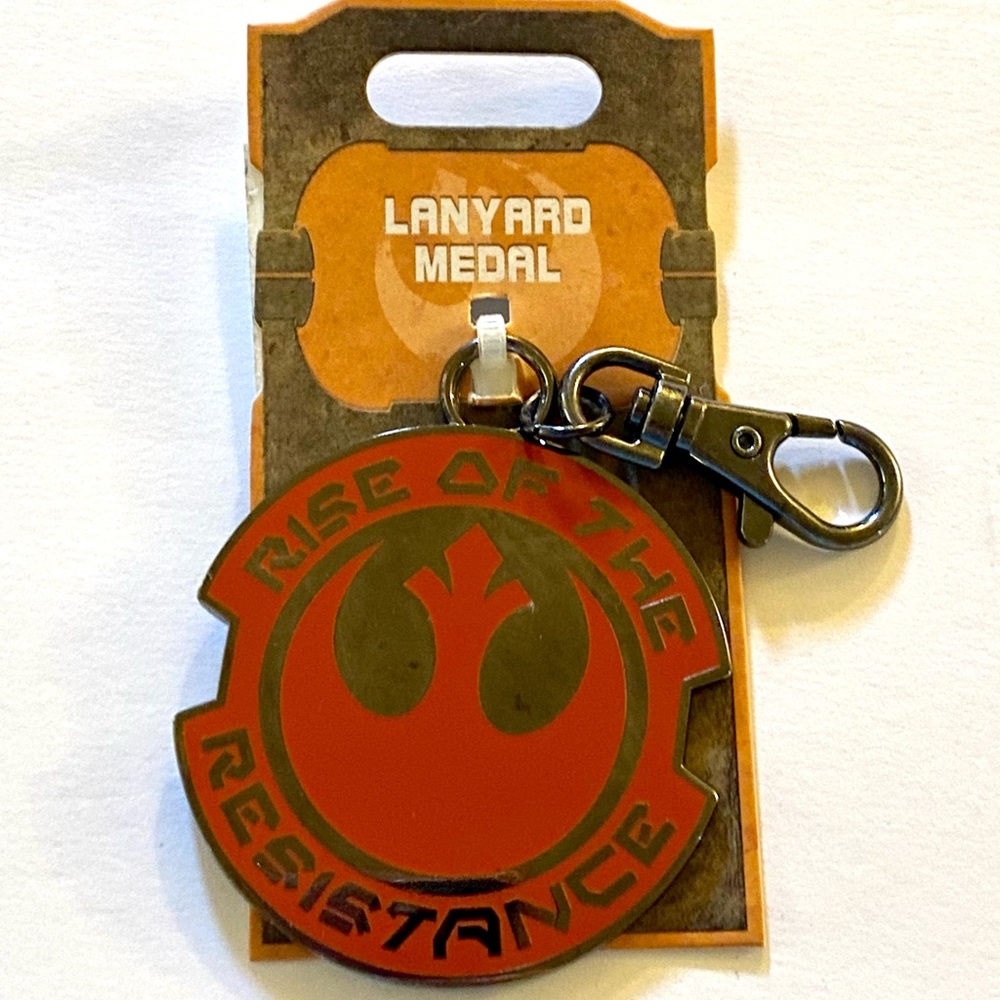 Star Wars resistance lanyard medal.